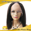Perruques brésiliennes naturelles de perruque de cheveux de Kinky de perruque droite d&#39;aspect naturel